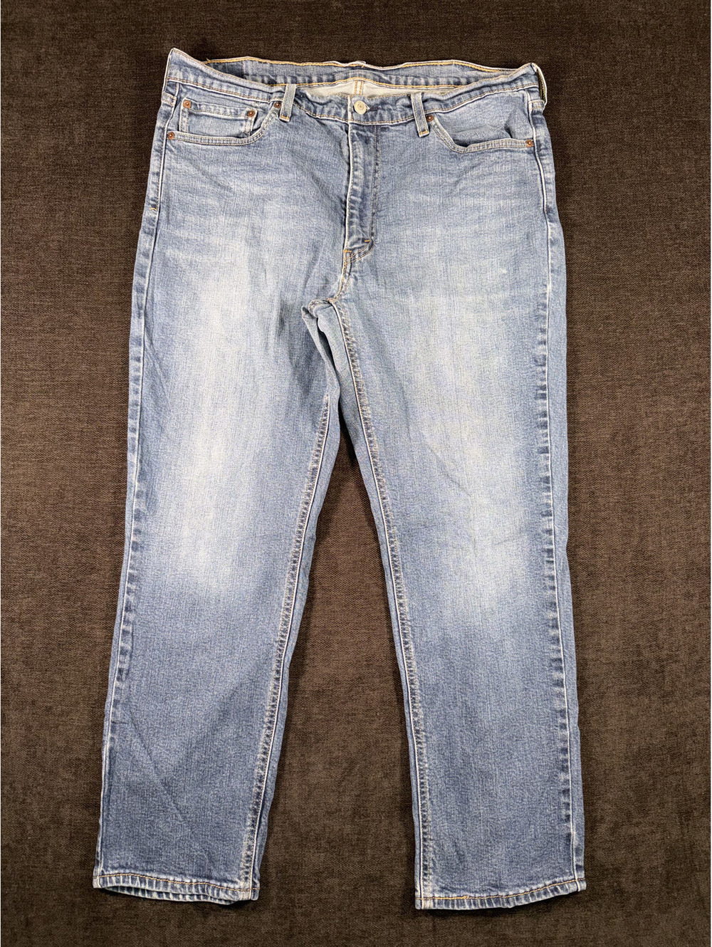 Levi's Light Blue Straight Leg Jeans W38 L30